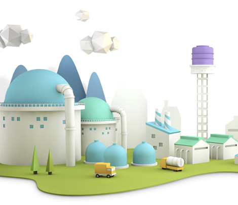 Air quality policy support system dashboard